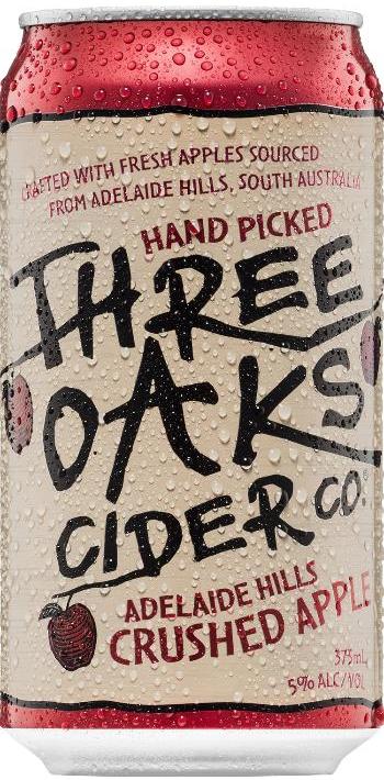 Three Oaks Cider Original Crushed Apple Cider 375ml