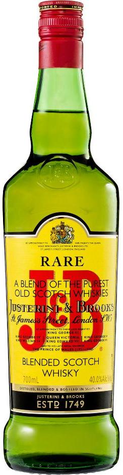 J&B Rare Blended Scotch Whisky 700ml