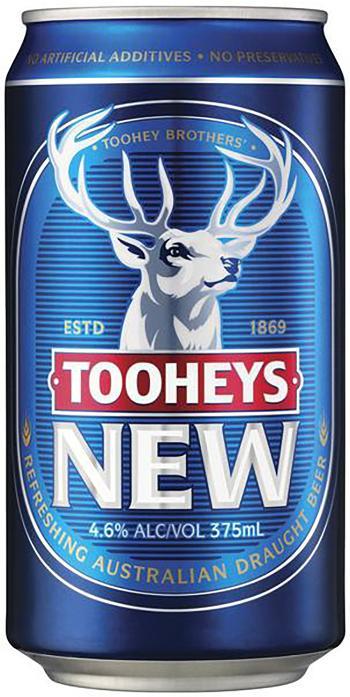 Tooheys New Can 375ml