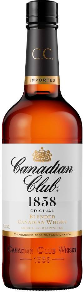 Canadian Club 1858 Whisky 700ml