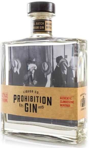 Prohibition Liquor Co Original Gin 700ml
