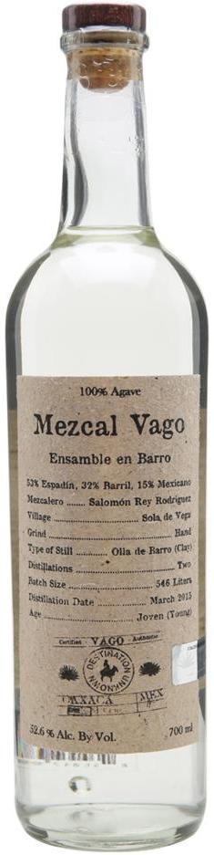 Mezcal Vago Ensamble En Barro 700ml