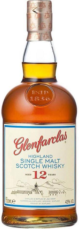 Glenfarclas 12 Year Old Highland Single Malt Scotch Whisky 700ml