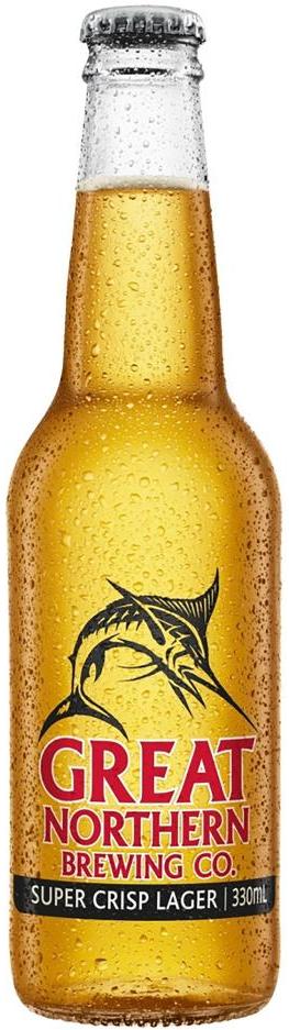 Great Northern Brewing Co Super Crisp Lager 330ml