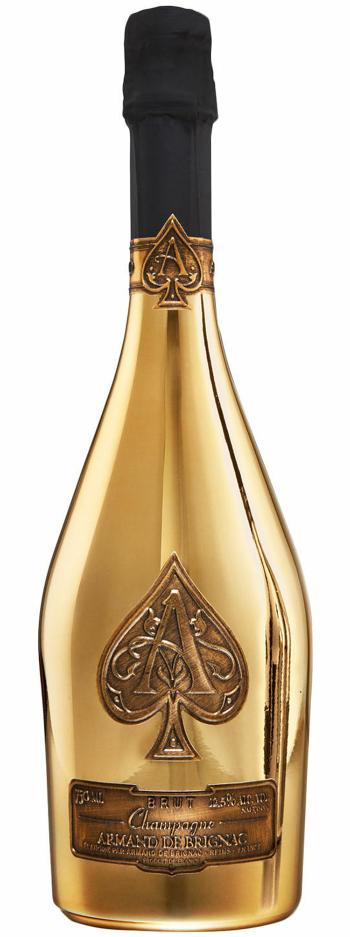 Armand De BrigNac Brut Gold Champagne NV 750ml