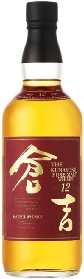 Kurayoshi 12 Year Old Pure Malt Whisky 700ml