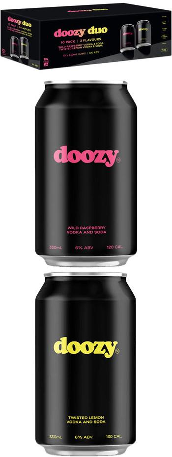 Doozy Duo Mixed Vodka 330ml