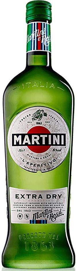 Martini Extra Dry Vermouth 1L