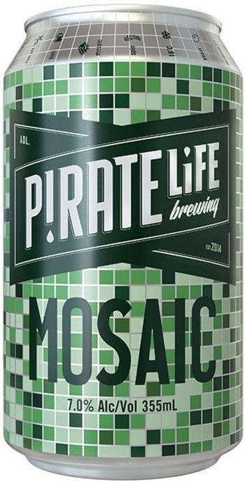 Pirate Life Brewing Mosaic IPA 355ml