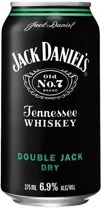 Jack Daniels Double Jack & Dry 375ml