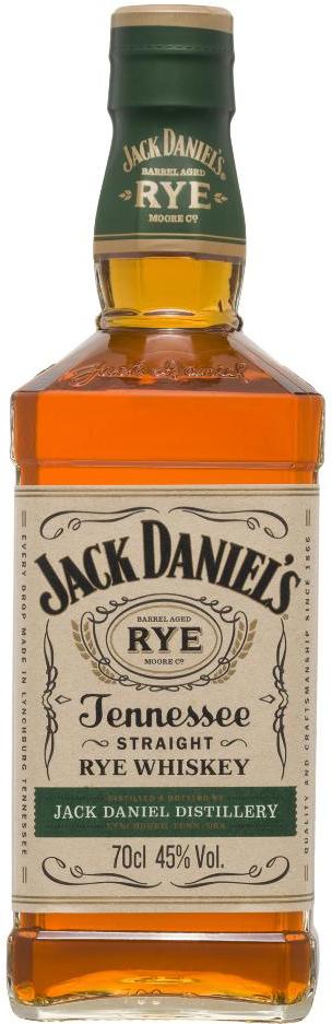 Jack Daniels Rye Whiskey 700ml
