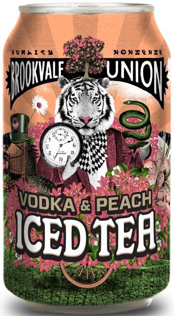 Brookvale Union Vodka & Peach Iced Tea 330ml