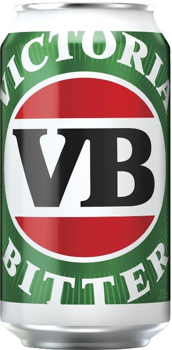 Victoria Bitter VB Can 375ml