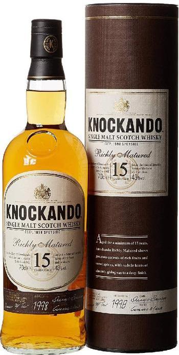 Knockando 15 Year Old Richly Matured Scotch Whisky 700ml