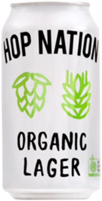 Hop Nation Brewing Co. Organic Lager 375ml