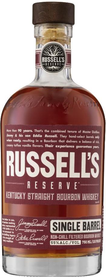 Russell's Reserve Single Barrel Bourbon Whiskey 750ml
