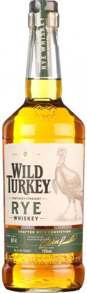 Wild Turkey Kentucky Straight Rye Whiskey 700ml