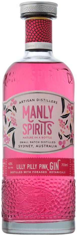 Manly Spirits Co Distillery Lilly Pilly Pink Gin 700ml
