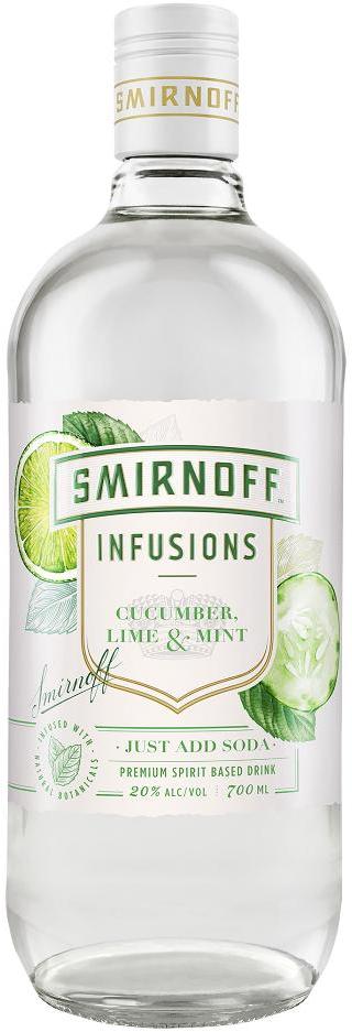 Smirnoff Infusions Cucumber Lime & Mint 700ml
