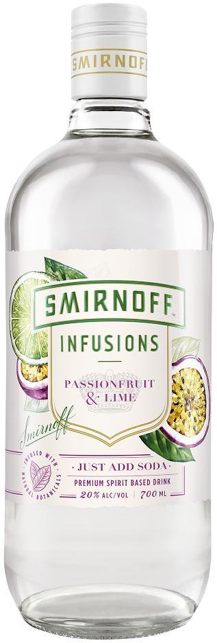 Smirnoff Infusions Passionfruit & Lime 700ml