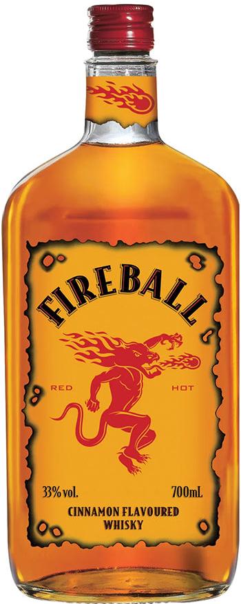 Fireball S&P Cinnamon Whisky Liqueur 750ml