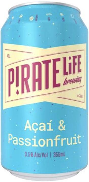 Pirate Life Brewing Acai & Passionfruit 355ml