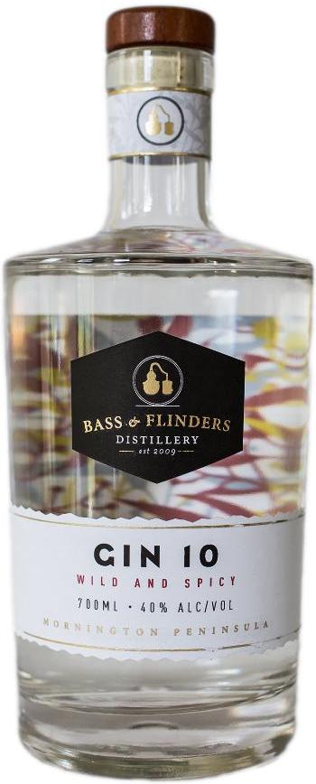 Bass & Flinders Gin 10 Wild & Spicy 700ml