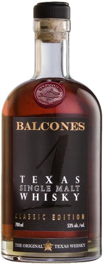Balcones Distilling Texas Single Malt Whisky 700ml