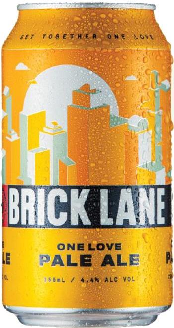 Brick Lane Brewing Co One Love Pale Ale 355ml