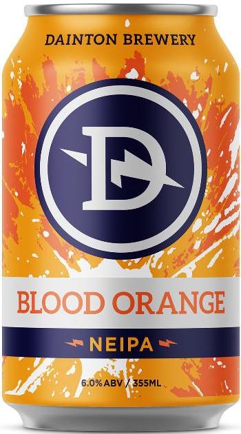 Dainton Brewery Blood Orange NEIPA Cans 355ml