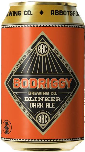 Bodriggy Brewing Company Blinker Dark Ale 355ml