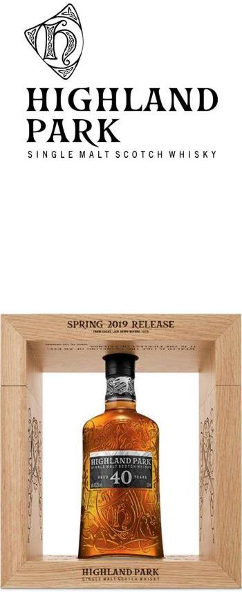 Highland Park 40 Year Old 2019 Release 700ml