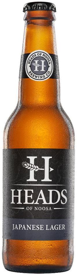 Heads Of Noosa Brewing Co. Japanese Lager 330ml