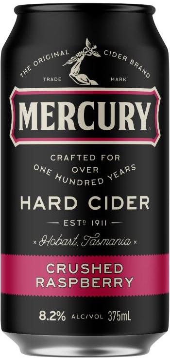 Mercury Hard Cider Crushed Raspberry 375ml