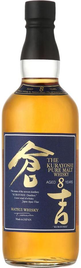Kurayoshi 8 Year Old Pure Malt Whisky 700ml