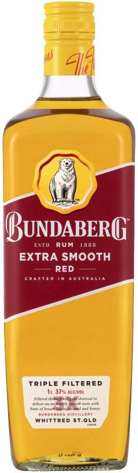 Bundaberg Rum Extra Smooth Red Rum 1L