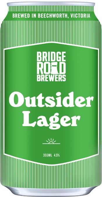 Bridge Road Brewers Outsider Lager 355ml