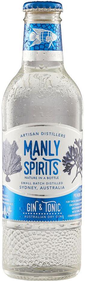 Manly Spirits Co Distillery Gin & Tonic 275ml