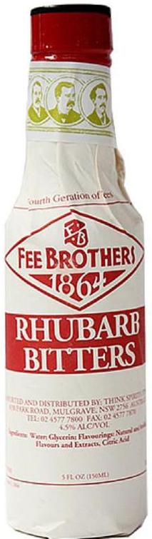 Fee Brothers Rhubarb Bitters 150ml