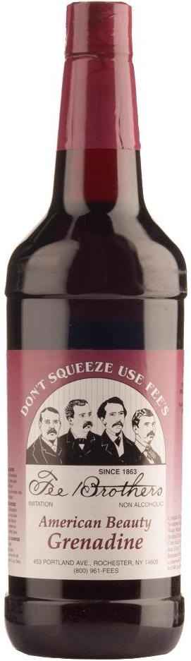 Fee Brothers Grenadine Syrup 1L
