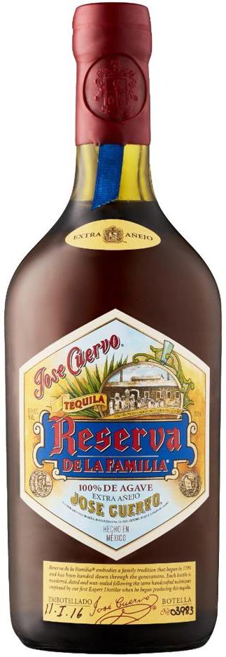 Jose Cuervo Reserva De La Familia Tequila 750ml