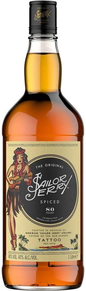 Sailor Jerry Spiced Rum 1L