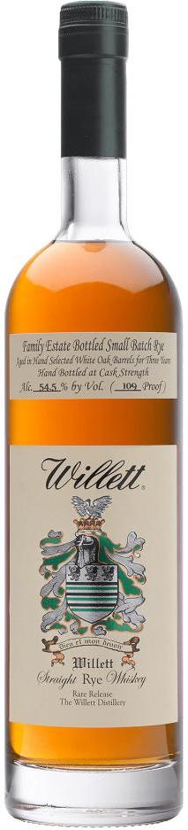 Willett Distillery 3 Year Old 750ml