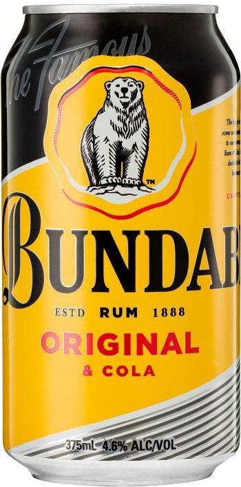 Bundaberg Rum Up Rum And Cola 24 Pack 375ml