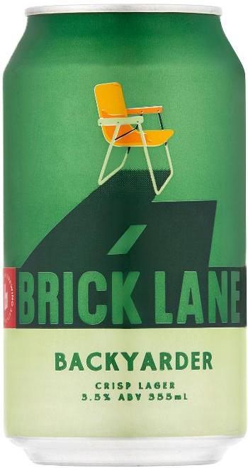 Brick Lane Brewing Co Backyarder 355ml