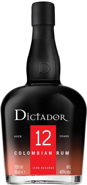 Dictador 12 Years Solera System Rum 700ml