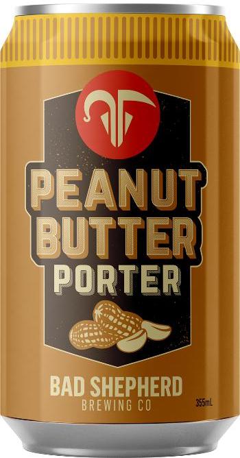 Bad Shepherd Brewing Co Peanut Butter Porter 355ml