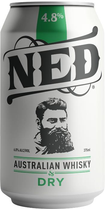 Ned Australian Whisky & Dry 4.8% 375ml