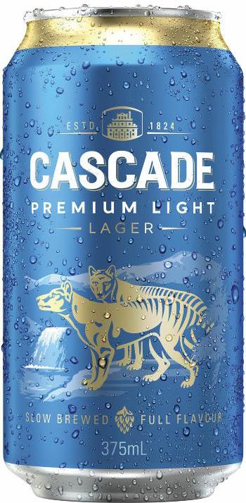 Cascade Brewery Co. Premium Light Cans 375ml