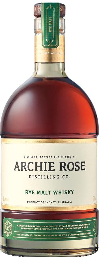 Archie Rose Distilling Co. Rye Malt Whisky 700ml